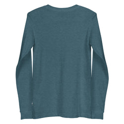 Collection of "Be The Light" Men's Deep Teal Long Sleeve Shirt in a gallery layout