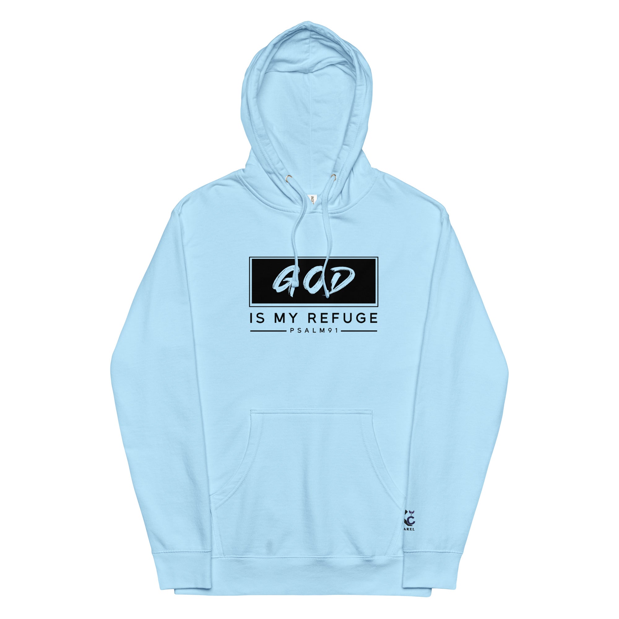 God is My Refuge Men's Hoodie