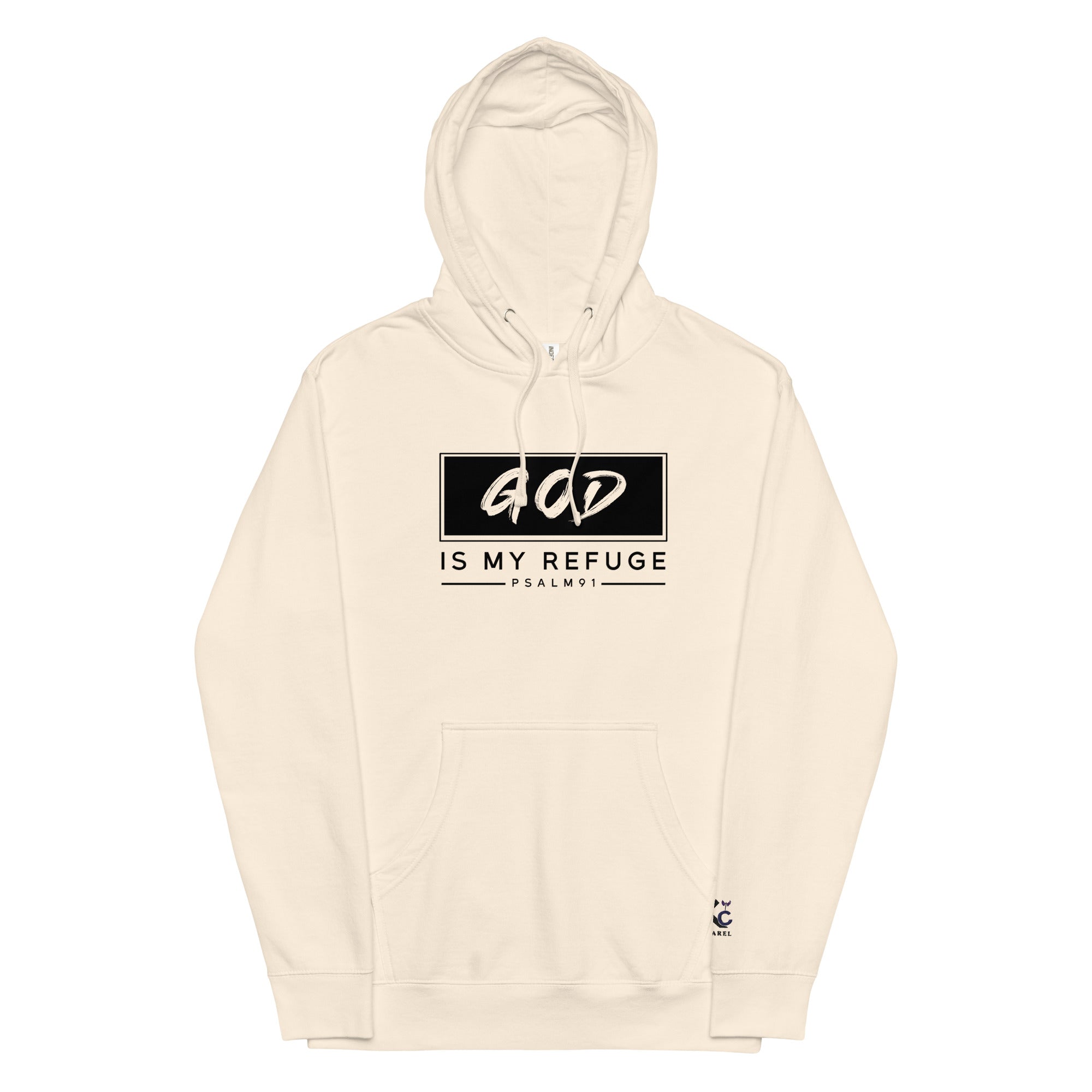 God is My Refuge Men's Hoodie