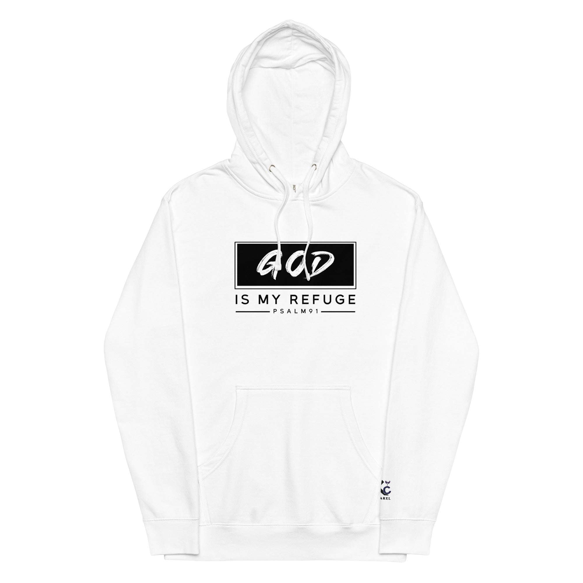 God is My Refuge Men's Hoodie