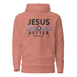 Collection of "JESUS is Better" Men's Hoodie in a gallery layout