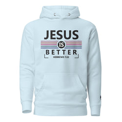 Collection of "JESUS is Better" Men's Hoodie in a gallery layout