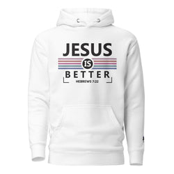 Collection of "JESUS is Better" Men's Hoodie in a gallery layout